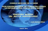 1.Dr. Luis Gomez Oliver Fao Panorama Mundial del Sector Agropecuario