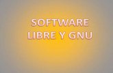 software libre y gnu