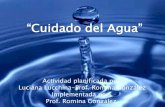Cuidado del agua - Lucchina & Gonzalez