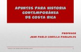 Apuntes generales de Costa Rica contemporánea