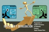 Inflación y devaluación: definición, características y ejemplos.