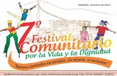 7 Festival Comunitario por la Vida y la Dignidad!