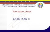 Costos ii. plan de evaluación 13 mayo de 2011