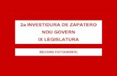 IX Legislatura i el Nou Govern de Zapatero