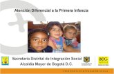 Experiencia Regional. Convenio Primera Infancia e Inclusión Social: Atención Diferencial en la Primera Infancia