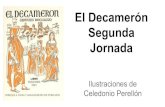 "El Decamerón" ilustrado :: Segunda jornada