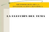 Metodologia de  investigacion ppt