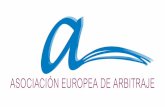 Nueva Identidad Corporativa de la Asociación Europea de Arbitraje