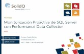Monitorización proactiva con performance data collectors