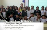 Embajadores de Playas: Turismo y Ambiente de Carmen Amalia Hidalgo