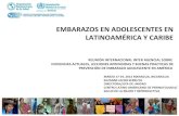 Embarazo en Adolescentes en Latino América y el Caribe. Dra Susanne Serruya, CLAP/OPS