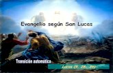 Evangelio SegúN San Lucas 9  28 36