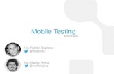 Mobile testing workshop - TechMeetup Uruguay