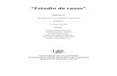 “Estudio de casos” Métodos de la investigación educativa. Profesor:    F. Javier Murillo
