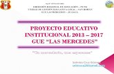 PROYECTO EDUCATIVO INSTITUCIONAL GUE LAS MERCEDES