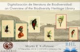 Digitalización de literatura de Biodiversidad: an Overview of the Biodiversity Heritage Library