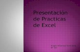 Presentación de Practicas de Excel