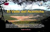 El valle de aceniche (Región de Murcia)