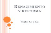 Renacimiento y reforma