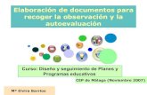 Presentacion Planes Proyectos M E Barrios