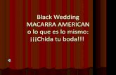 Black wedding