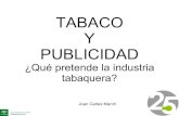 Tabaco y publicidad