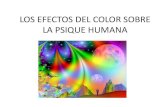 Los efectos del color sobre la psique humana