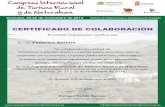 Certificado de Colaboración al Congreso de Turismo Rural y de Naturaleza