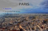 Qué Vamos A Ver Y Sentir en Paris