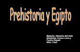 Prehistoria y egipto