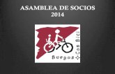 Asamblea anual de Burgos Con Bici. Mayo de 2014