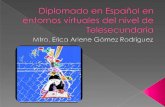 Diplomado Español en telesecundaria