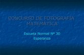 Concurso De FotografìA  MatemàTica
