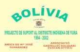 Projecte de Castellví Solidari al districte indígena de Yura (Potosí)