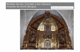 Presentación retablo mayor Mazuelo de Muño_Batea_2012
