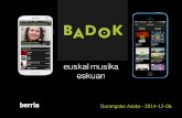 Badok-en aplikazioaren aurkezpena Durangoko Azokan