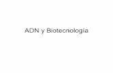 Adn y biotecnología