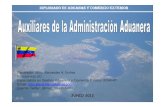 Auxiliares de la Administración Aduanera en Venezuela