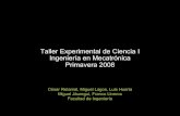 Taller Experimental de Ciencia I - Mecatrónica UTAL 2008