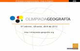 Olimpiada geografia españa 2012