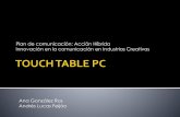 Presentación sobre una acción híbrida de tendencias en comunicación: el Bustaurante (Moneual MTT300 Touch Table PC) - Máster en Comunicación e Industrias Creativas - Universidad