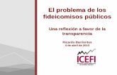 Icefi el problema de los fideicomisos públicos, una reflexión a favor de la transparencia