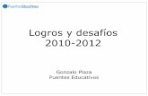 Logros y desafíos 2010-2012 - Puentes Educativos