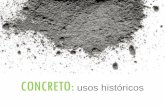 Usos historicos del concreto
