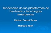 Tendencias De Las Plataformas De Hardware Y TecnologíAs Emergentes