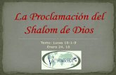 La ProclamacióN Del Shalom De Dios 1 24 10