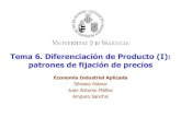 Diferenciación de producto: patrones de fijación de precios ...