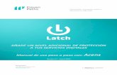 Latch manual de uso con Acens