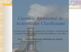 Licencia ambiental de actividades clasificadas en Aragon