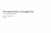 Introducci³n a Google Go